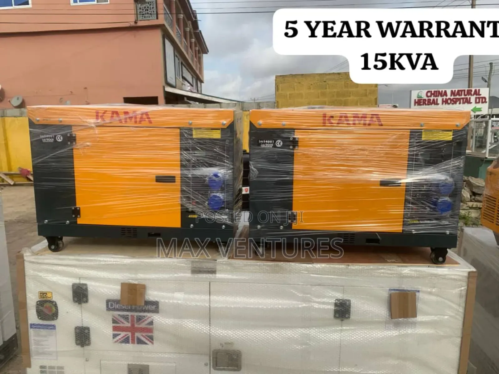 Genmax Energy Diesel Generator 15kva 15kw Kama Diesel