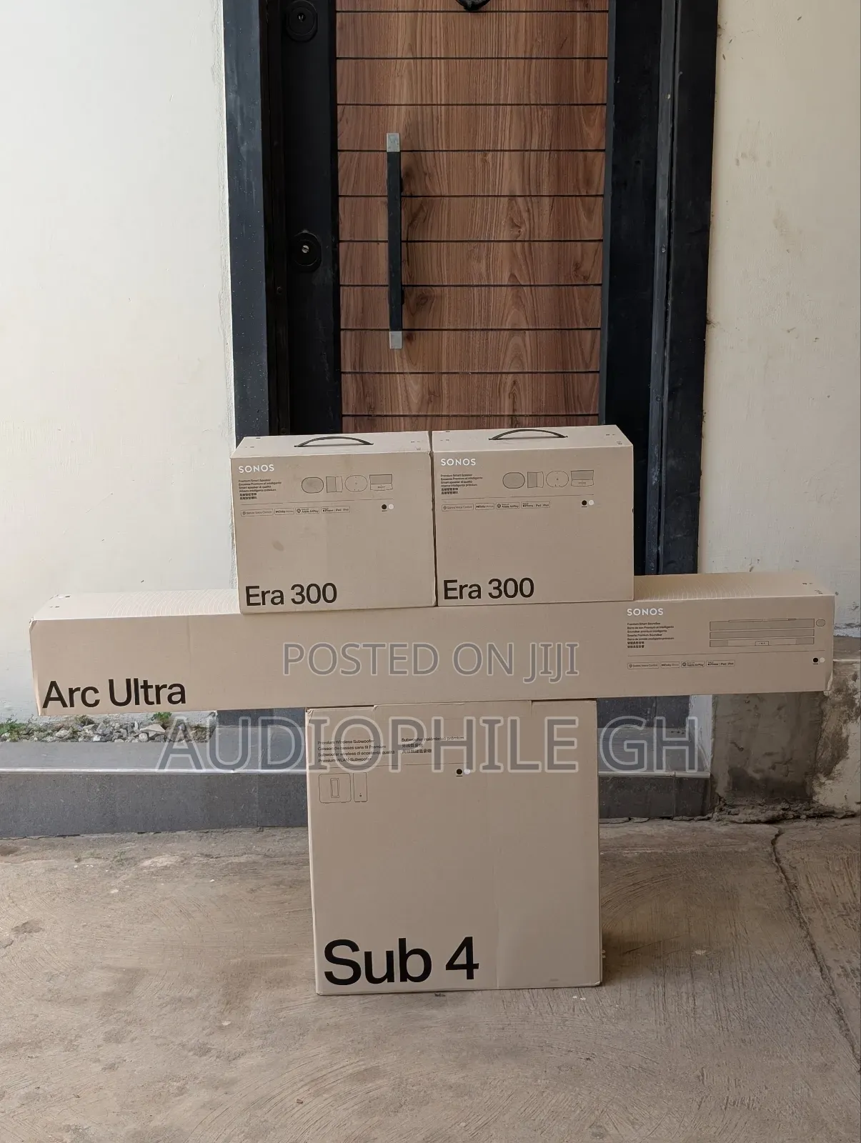 Sonos Ultimate Immersive Set With Arc Ultra + Sub 4 +Era 300