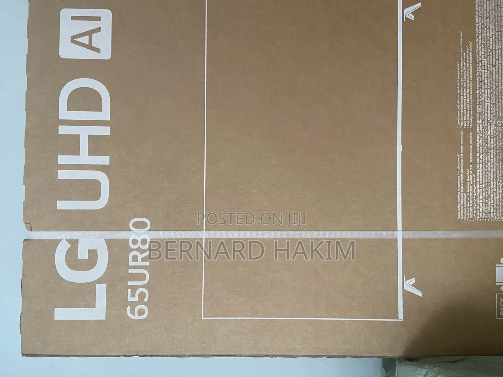 Lg 65” Uhd Ur80