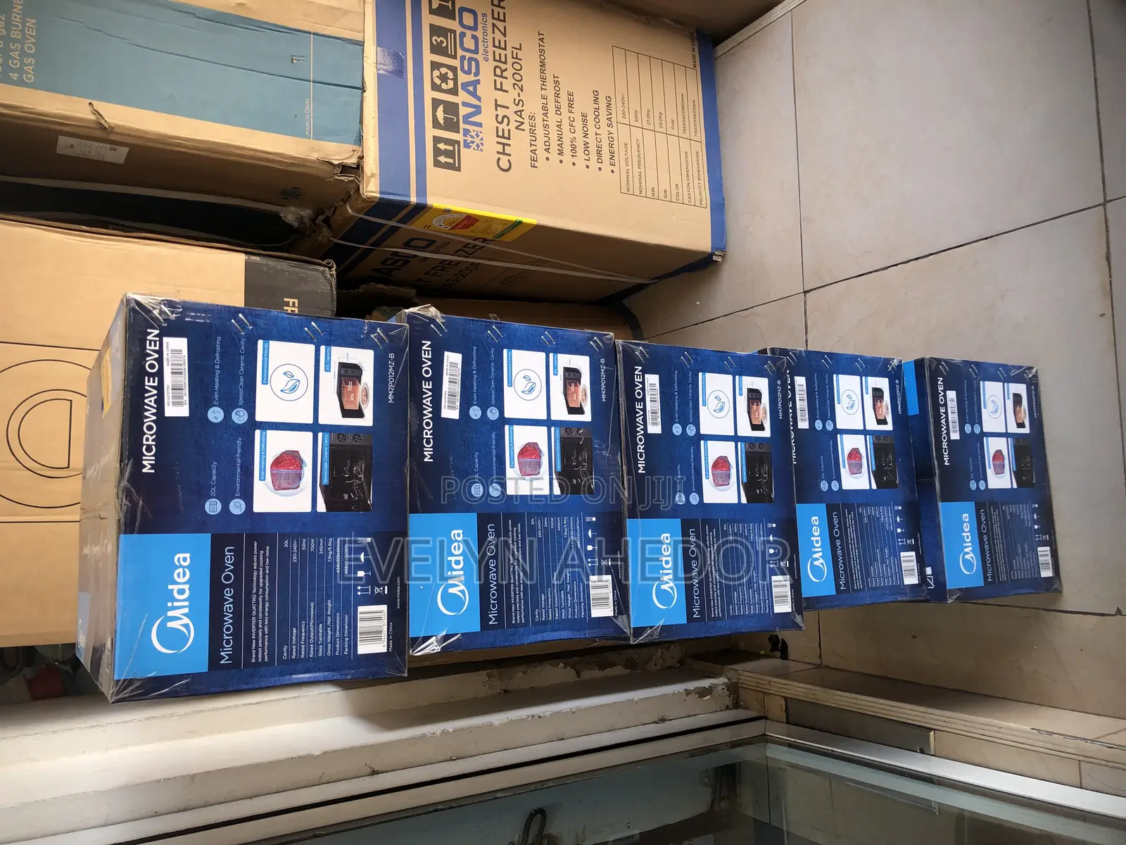 Promo Midea Microwave 20l Available as Seen Brand New