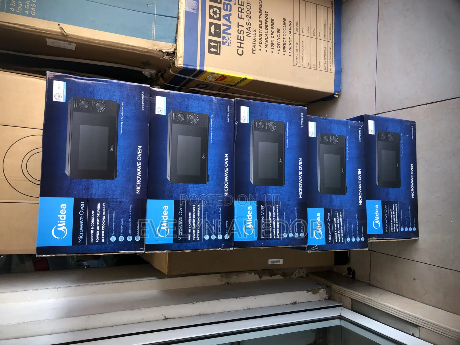 Promo Midea Microwave 20l Available as Seen Brand New
