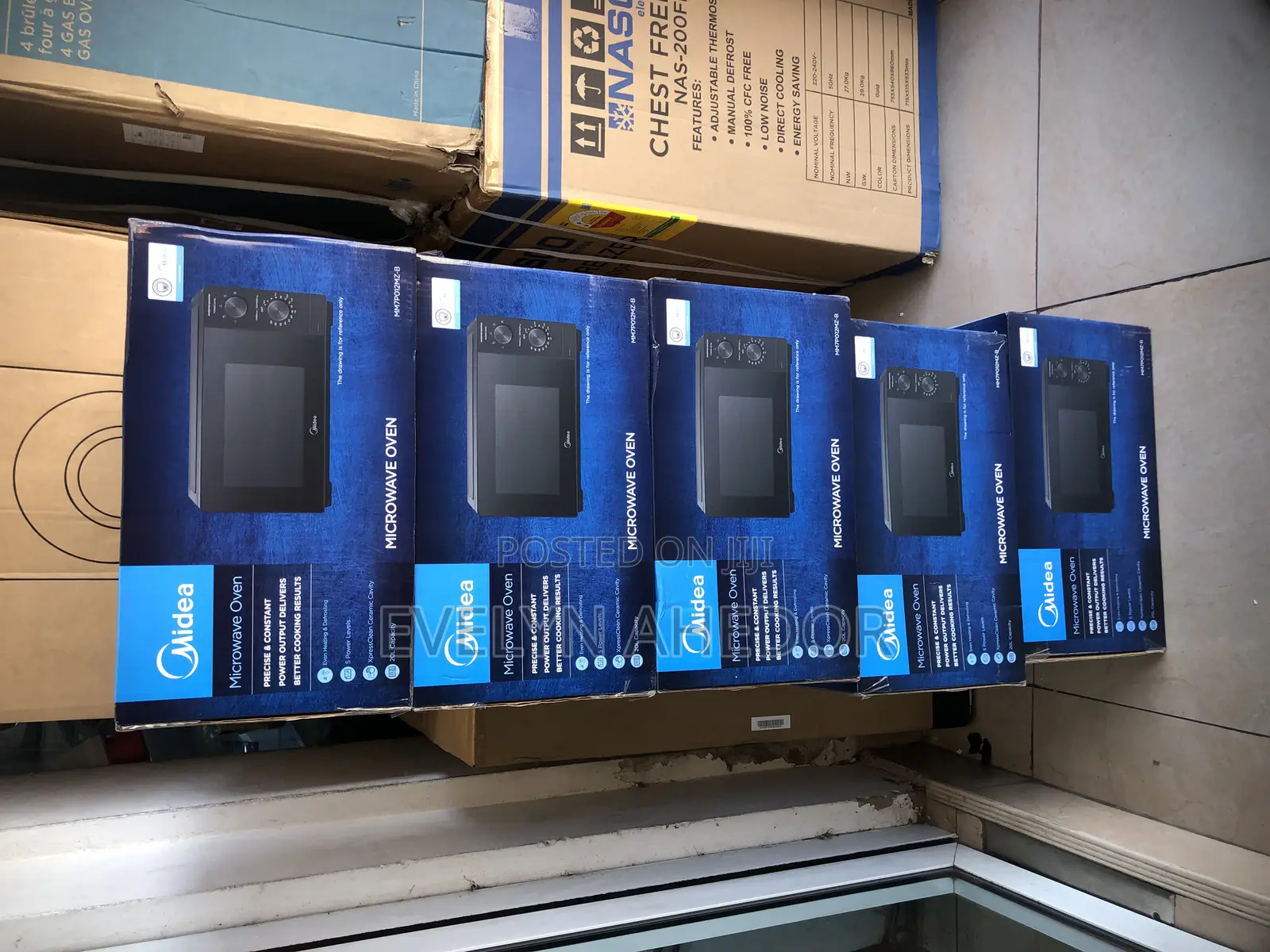 Promo Midea Microwave 20l Available as Seen Brand New