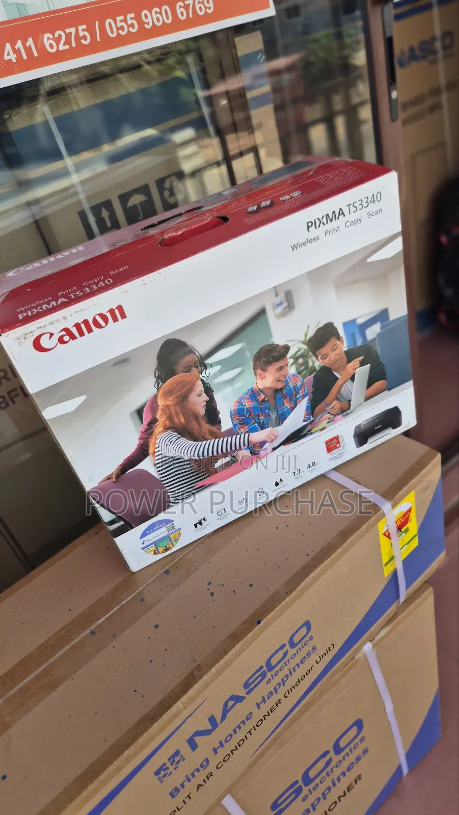 Gleaming Canon Ink Jet Printer Pixma Ts3340