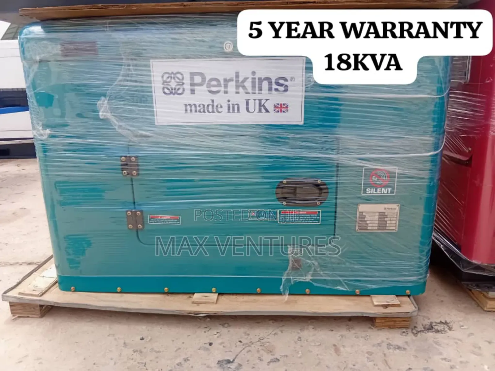 Genmax Energy Diesel Generator 18kva 15kwkw Perkins Diesel