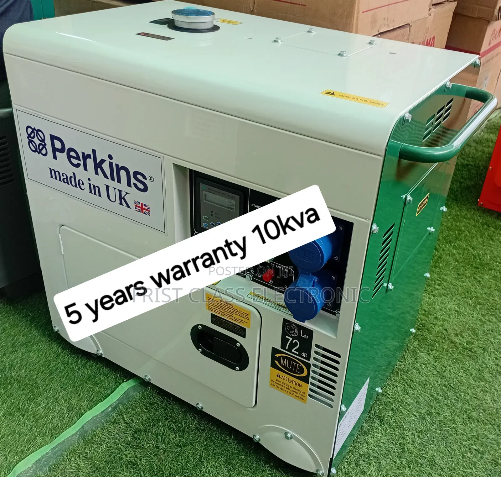 Fuel Optimis 10kva Silent Diesel Powered Generator