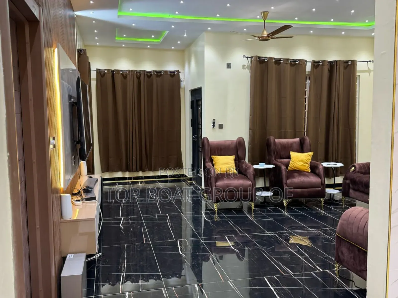 Furnished 3bdrm House in Top-Boat Group Of, Kumasi Metropolitan