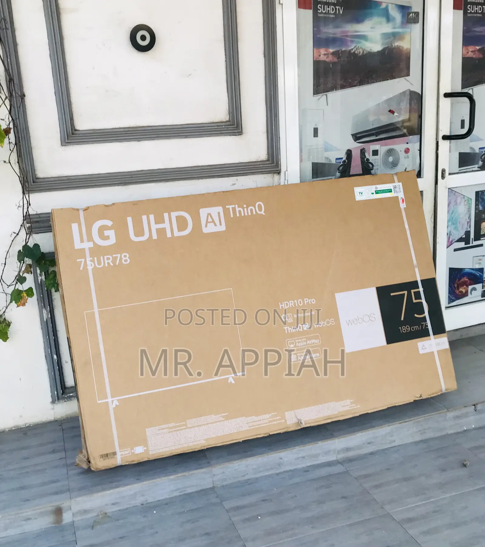 Check Out Authentic Lg 75ur78 75” Smart Uhd Tv.