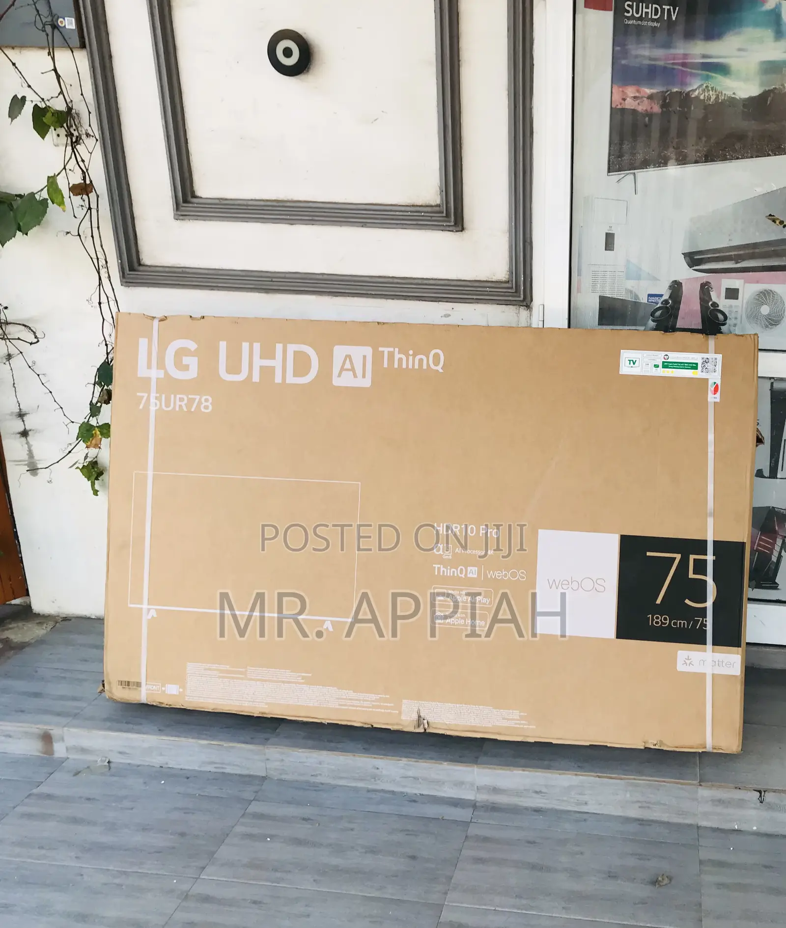 Check Out Authentic Lg 75ur78 75” Smart Uhd Tv.