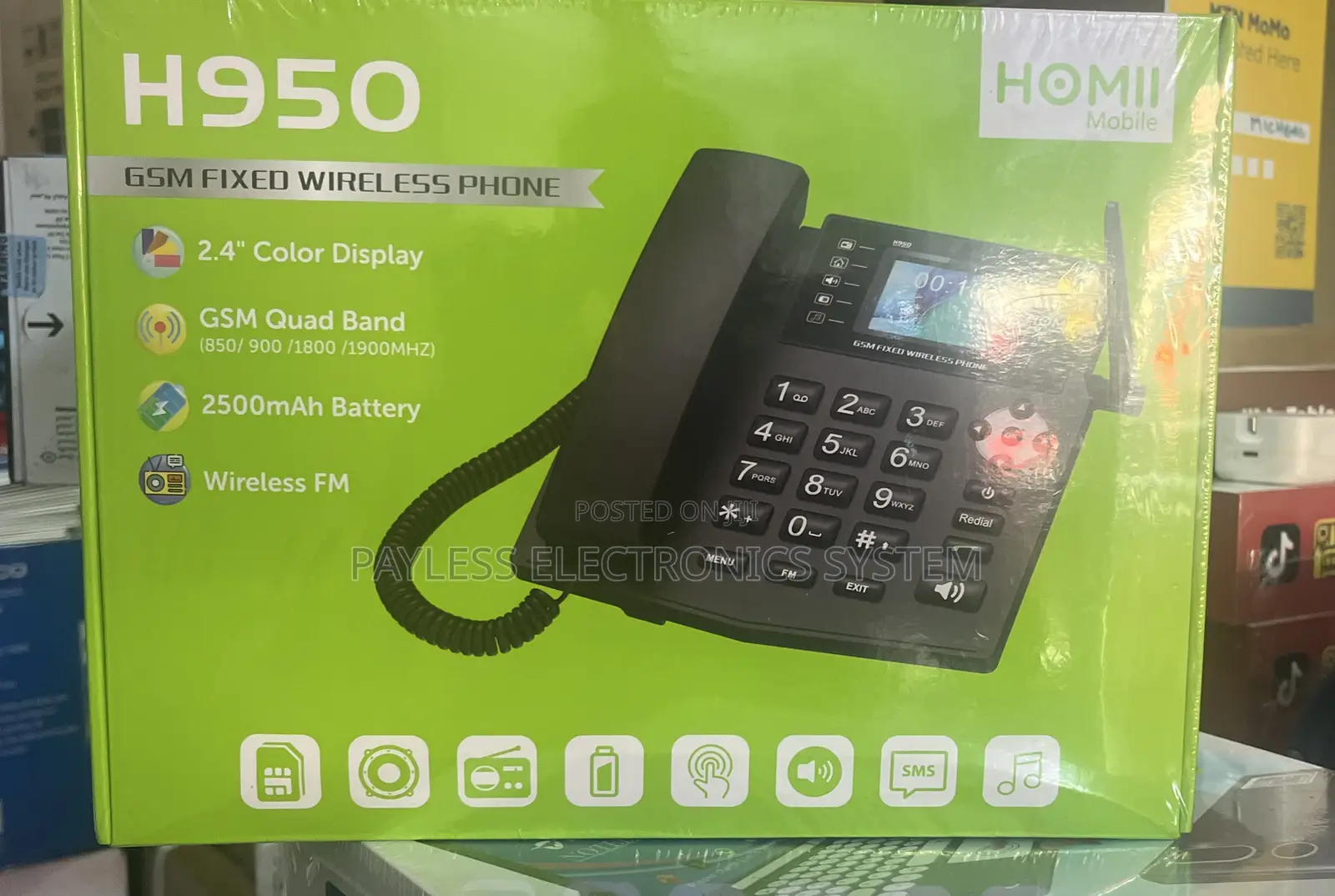 Homii H950 Wireless Telephones