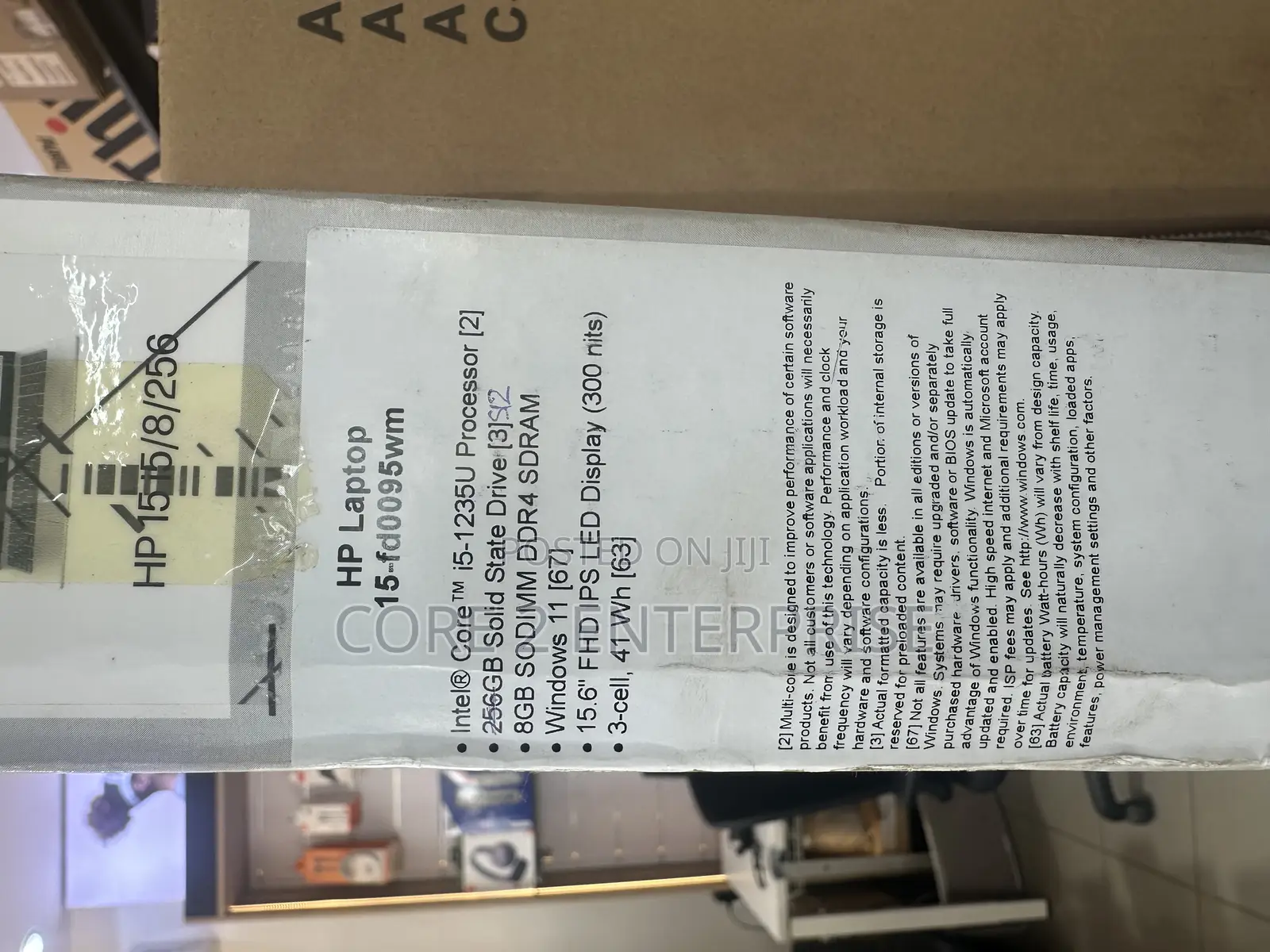 New Laptop HP 8GB Intel Core I5 SSD 512GB