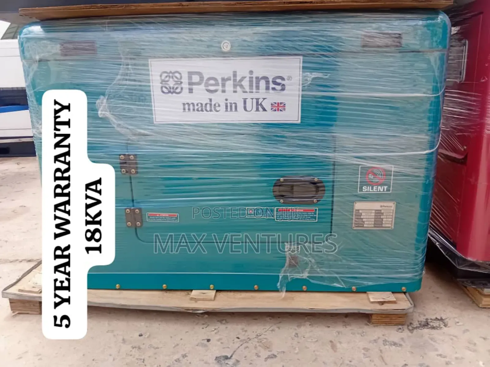 Electra Power System 18kva Perkins Diesel Generator 15kw Gen