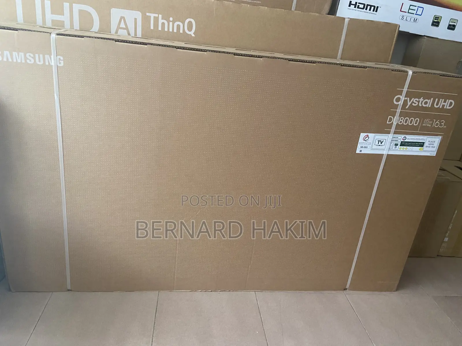 Samsung 55” Du8000 