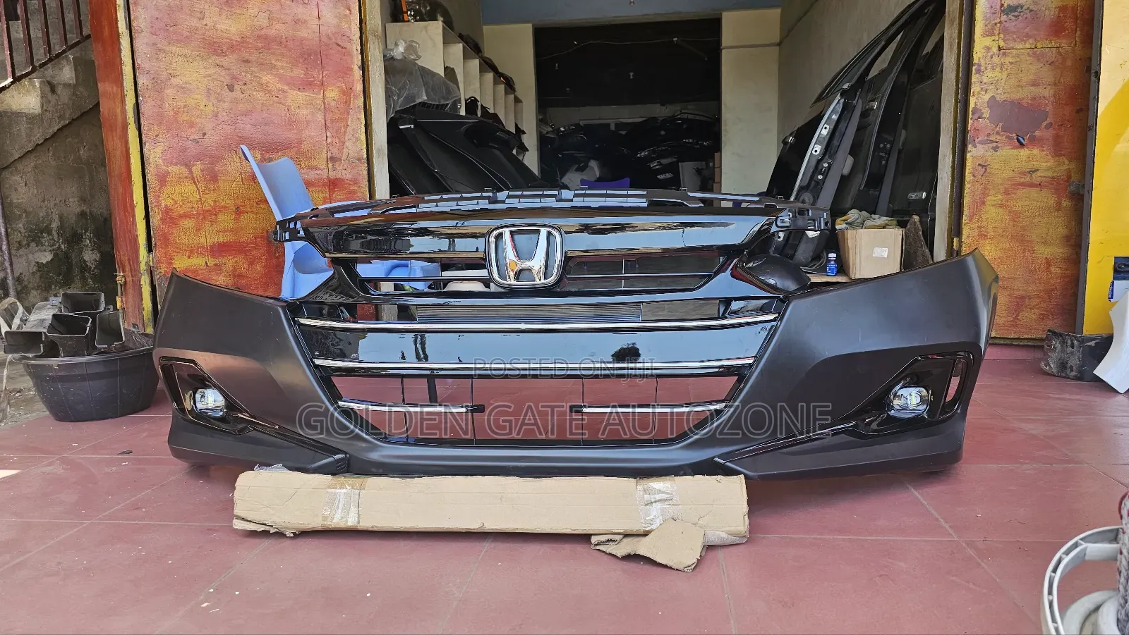 Honda Accord 2022 Black Edition With Headlight Crome Complet