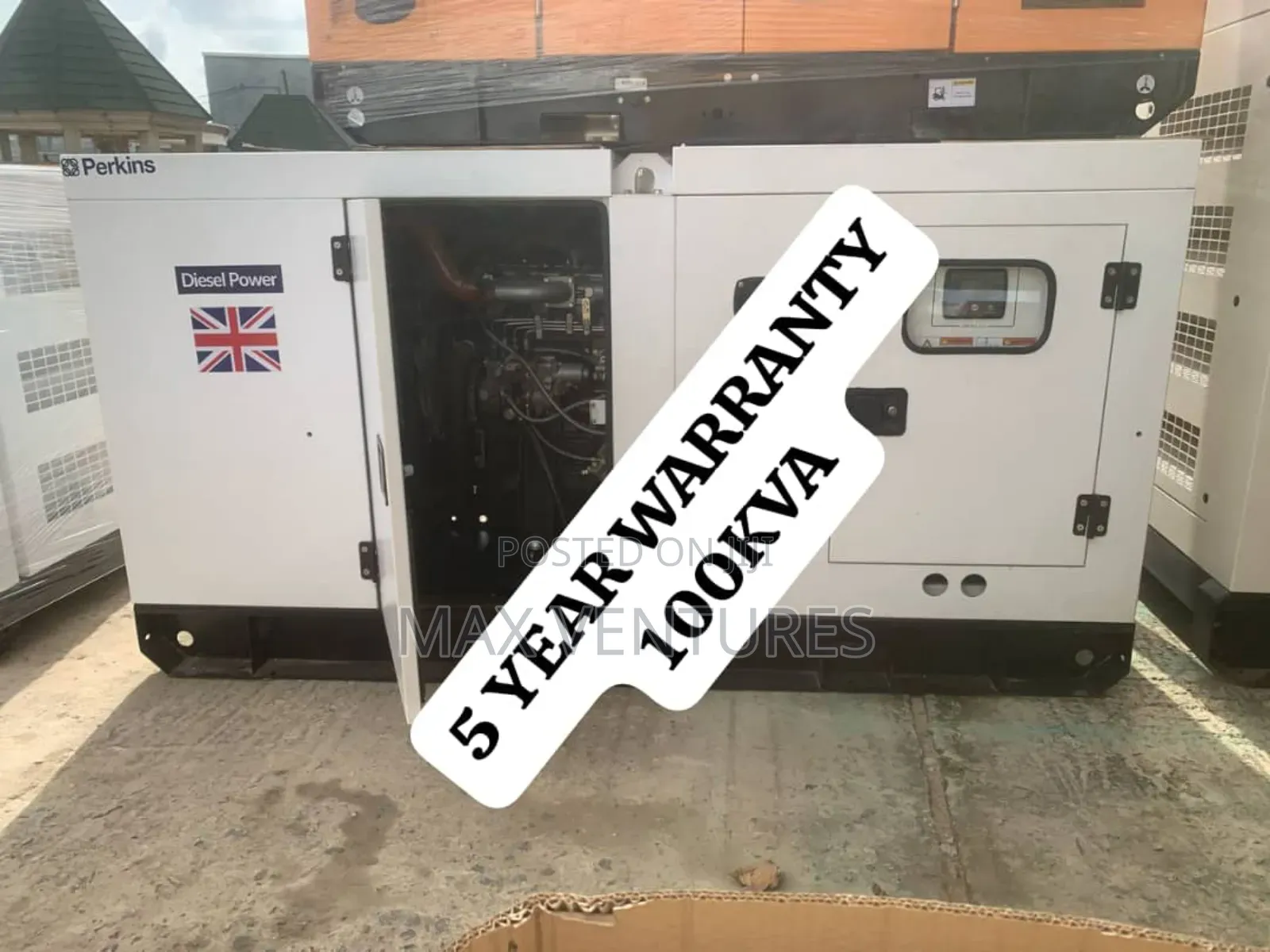 Power Trek 100kva Perkins Diesel Genset 100kva Diesel Genset