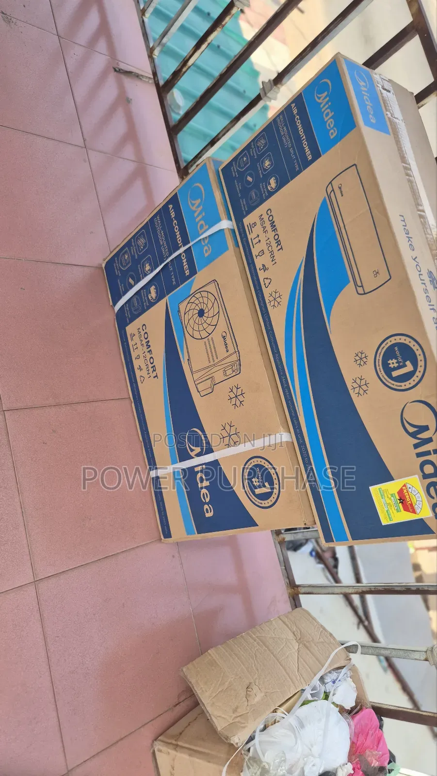 Burnished Midea 1.5hp Split Inverter Ac Msaf-12crn1