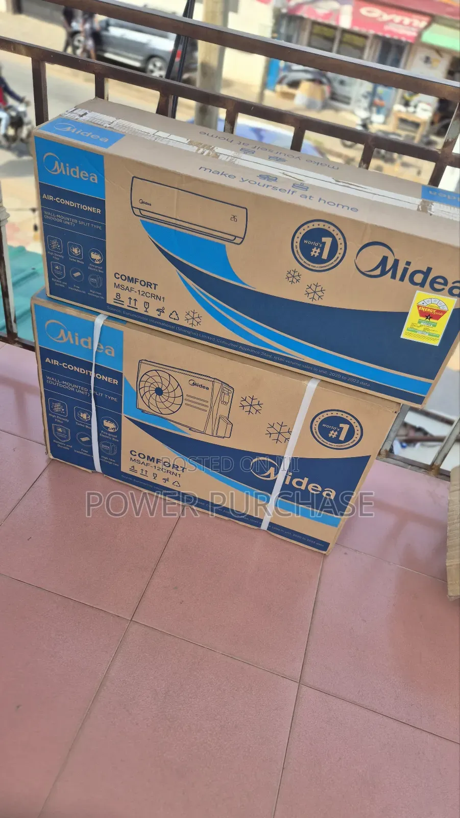 Zealous Midea 1.5hp Split Inverter Ac Msaf-12crn1