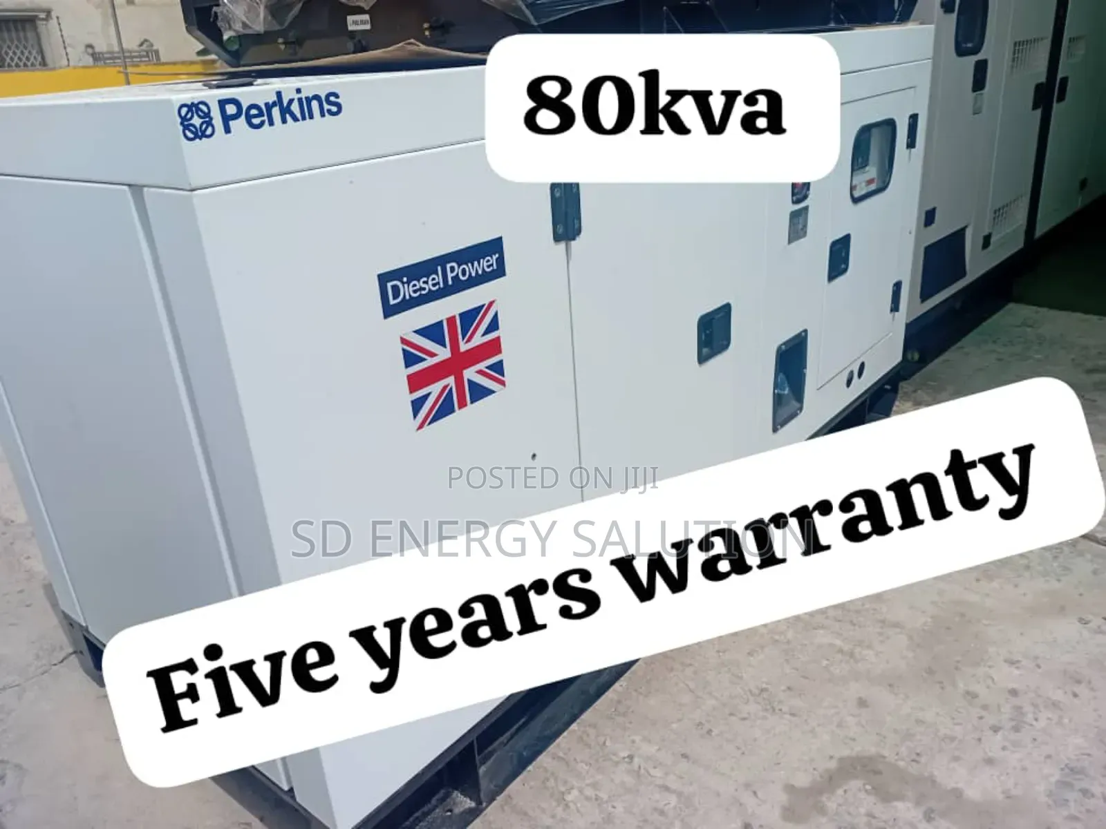 Electric Force 80kva Perkins Diesel Plant