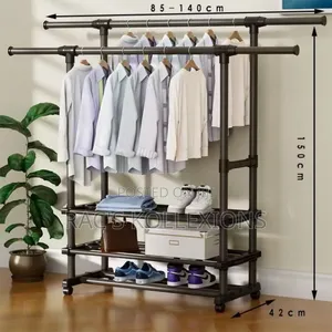 Photo - Cloth Hangers With Shoe Rack