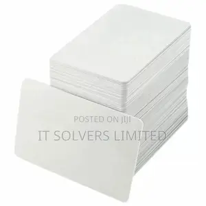 Id - Blank White PVC Cards(100pc)