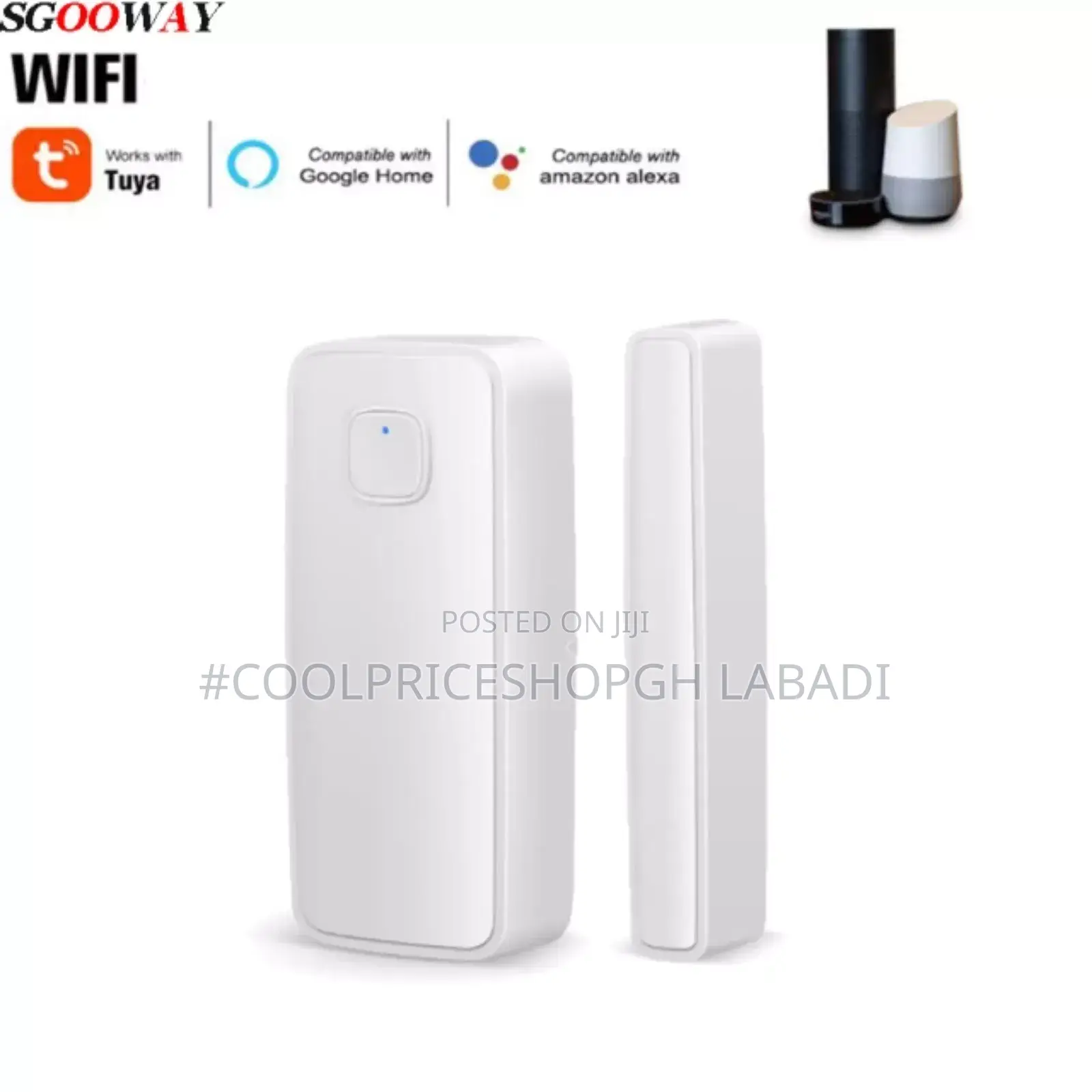 Tuya Smart Home Door Windows Contact Alarm