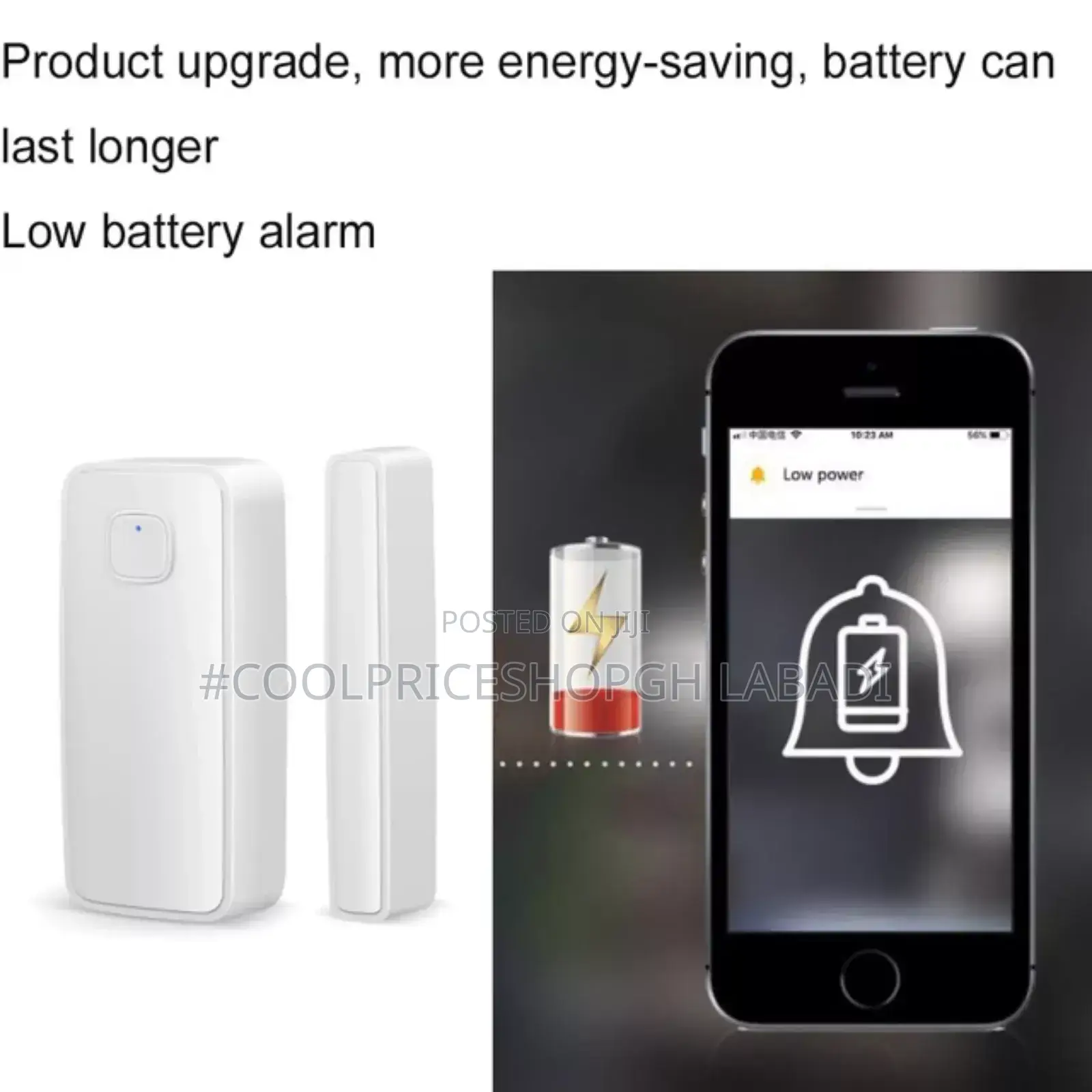 Tuya Smart Home Door Windows Contact Alarm