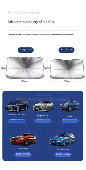 Our Car Umbrellas Prevent Your Car From Overheating