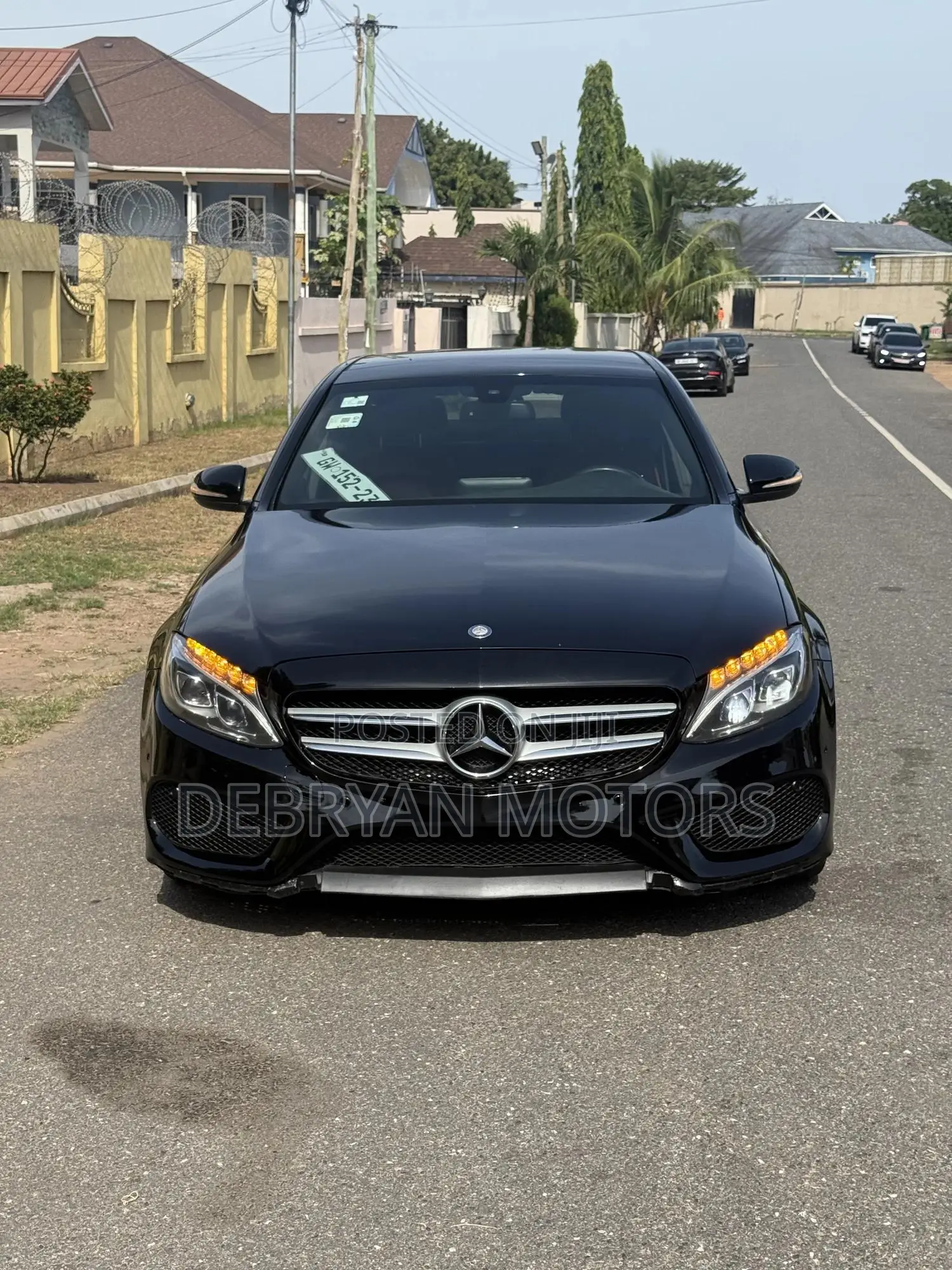 Mercedes-Benz C300 Sport 4Matic Sedan AWD (2.0L 4cyll 7A) 2016 Black