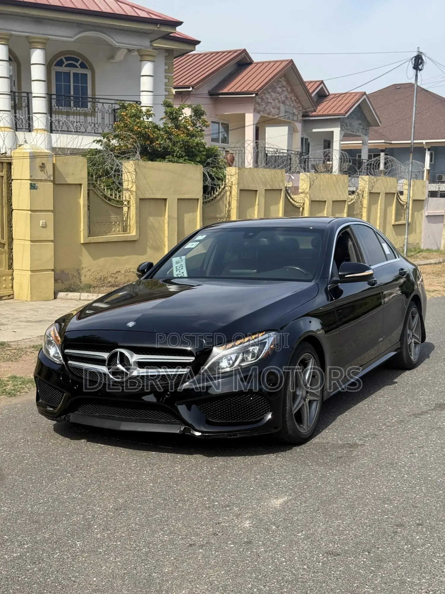 Mercedes-Benz C300 Sport 4Matic Sedan AWD (2.0L 4cyll 7A) 2016 Black