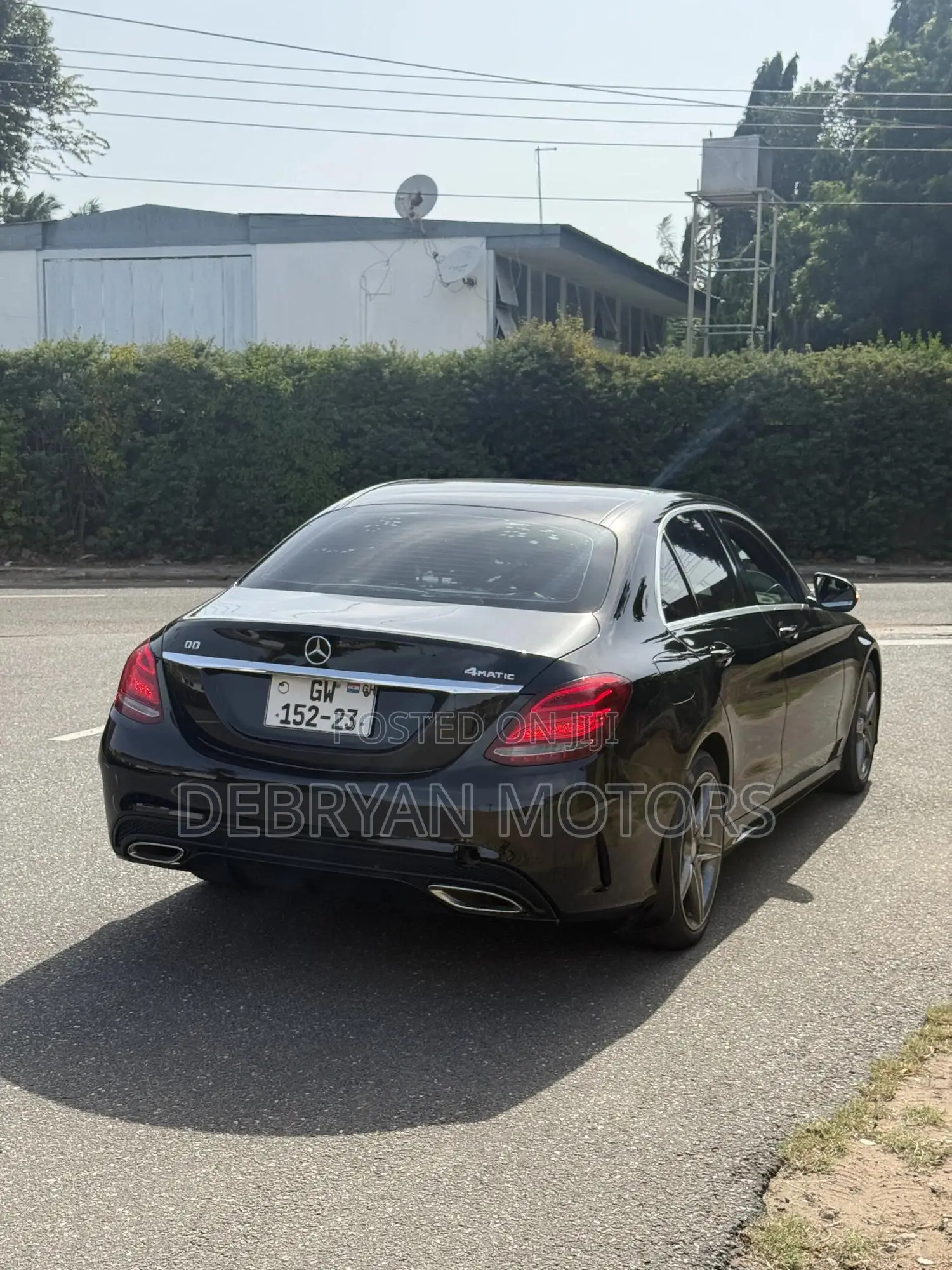 Mercedes-Benz C300 Sport 4Matic Sedan AWD (2.0L 4cyll 7A) 2016 Black