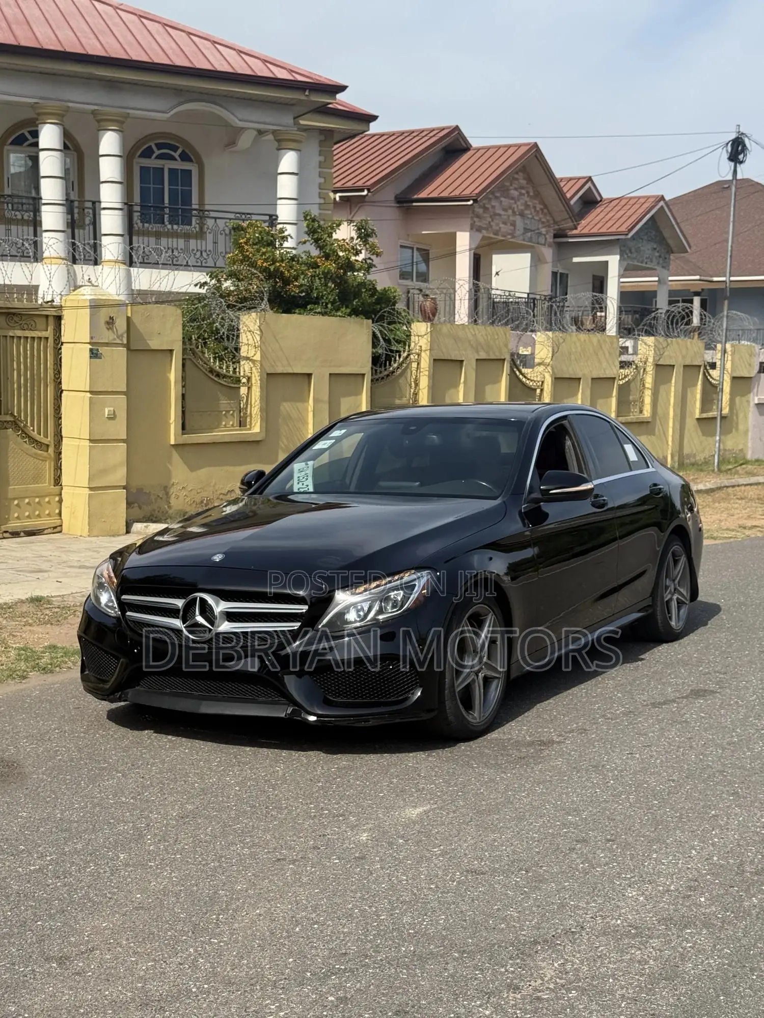 Mercedes-Benz C300 Sport 4Matic Sedan AWD (2.0L 4cyll 7A) 2016 Black