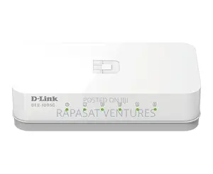 D-Link 5-Port 10/100 MBPS Unmanaged Switch Des-1005c