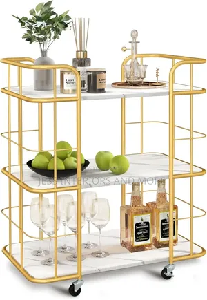3-Tier Serving Cart/ Trolley