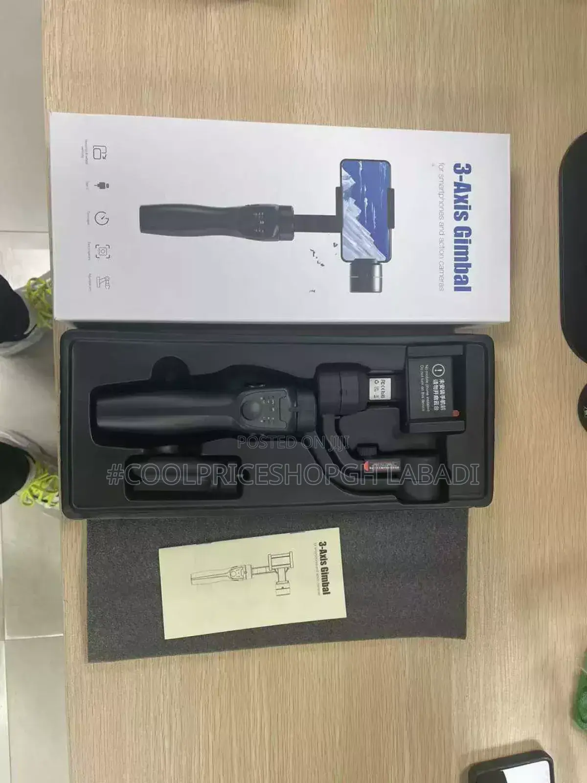 3-Axis Gimbal Stabilizer for Smartphones