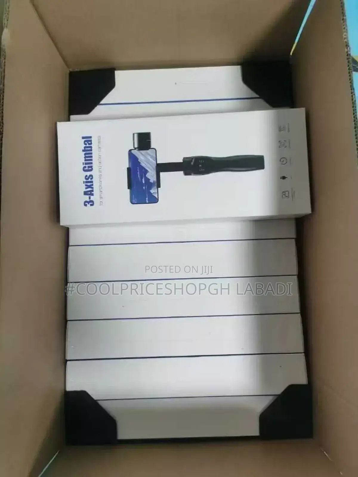 3-Axis Gimbal Stabilizer for Smartphones