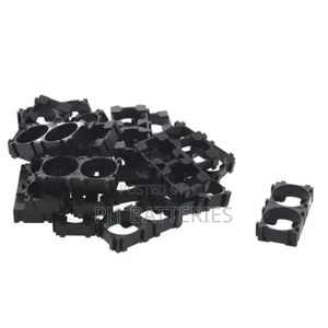 18650 Lithium Battery Holder Bracket for Diy Cell Pack Black
