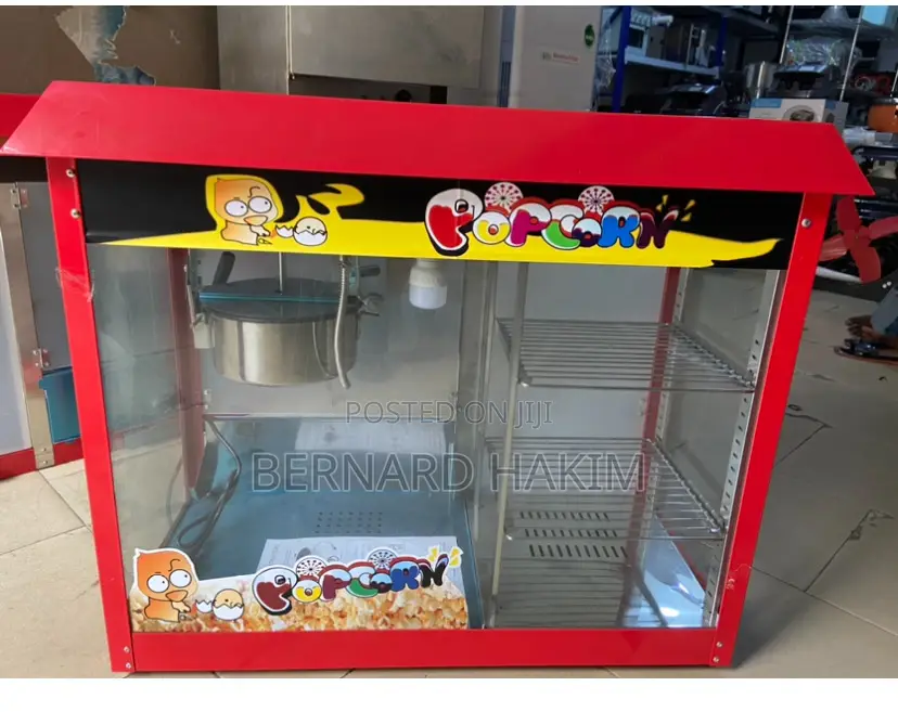 Brand New Pop Corn Machine With Warmer
