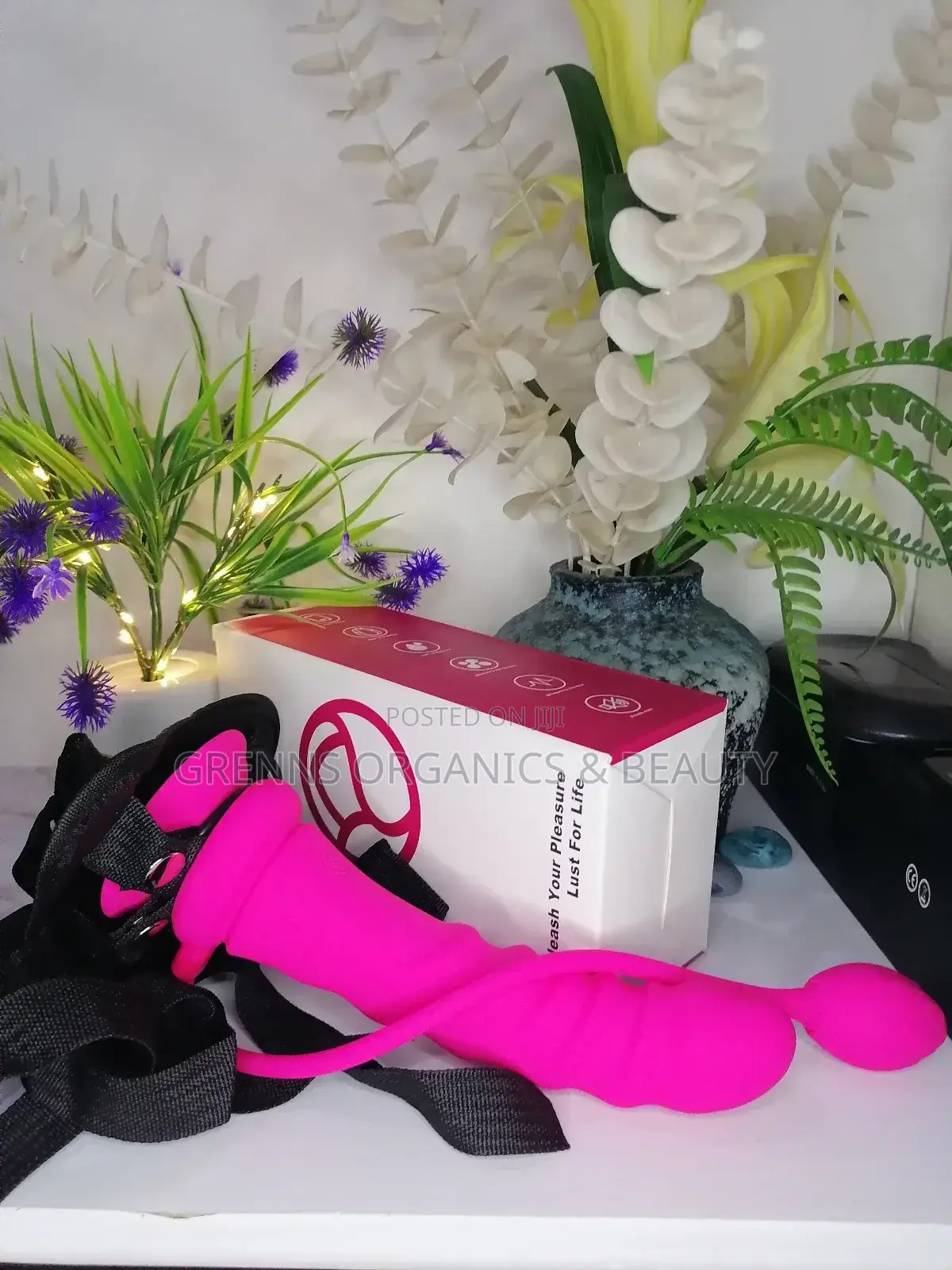 Premium 2in1 Remote App Control Strap On Vibrators For Lesbs