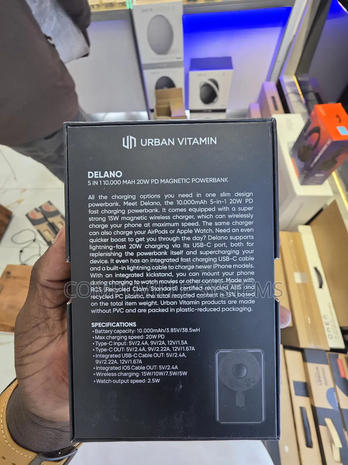 Urban Vitamin Wireless Powerbank