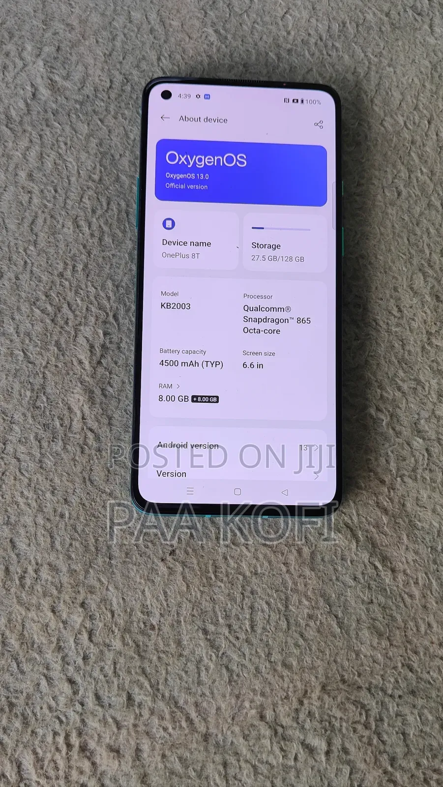 OnePlus 8T 128 GB Green
