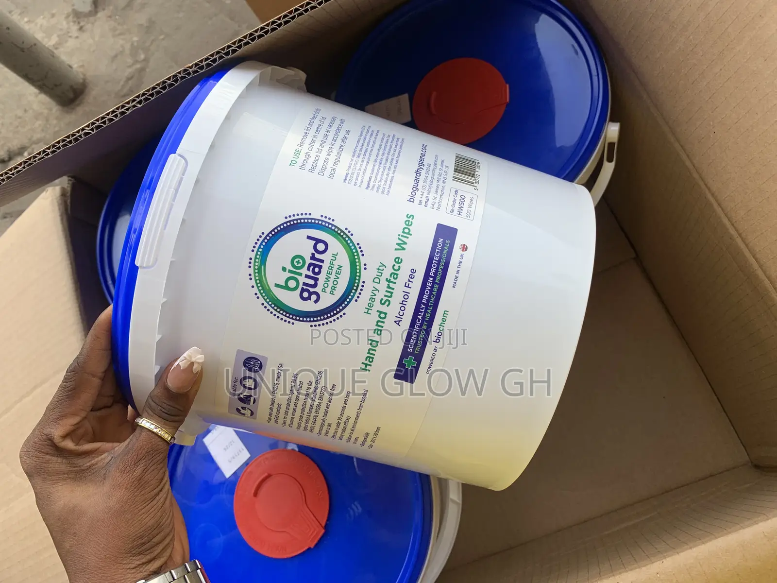 Industrial Bio Guard Powerful Proven Hospital/Medical Wipes