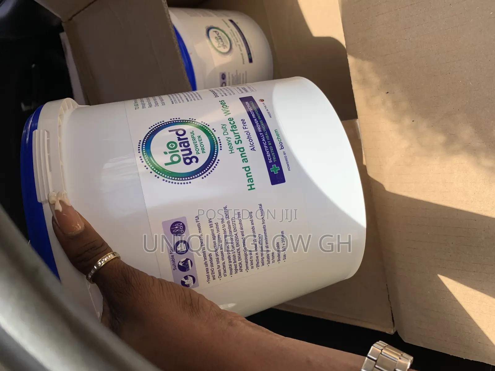 Industrial Bio Guard Powerful Proven Hospital/Medical Wipes