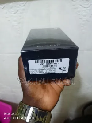 New Samsung Galaxy Note 20 Ultra 5G 128 GB Black