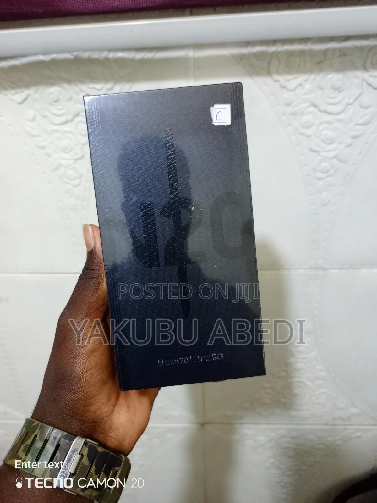 New Samsung Galaxy Note 20 Ultra 5G 128 GB Black
