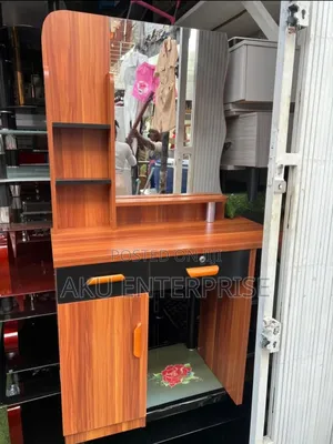 Dressing Mirror Table and Chair