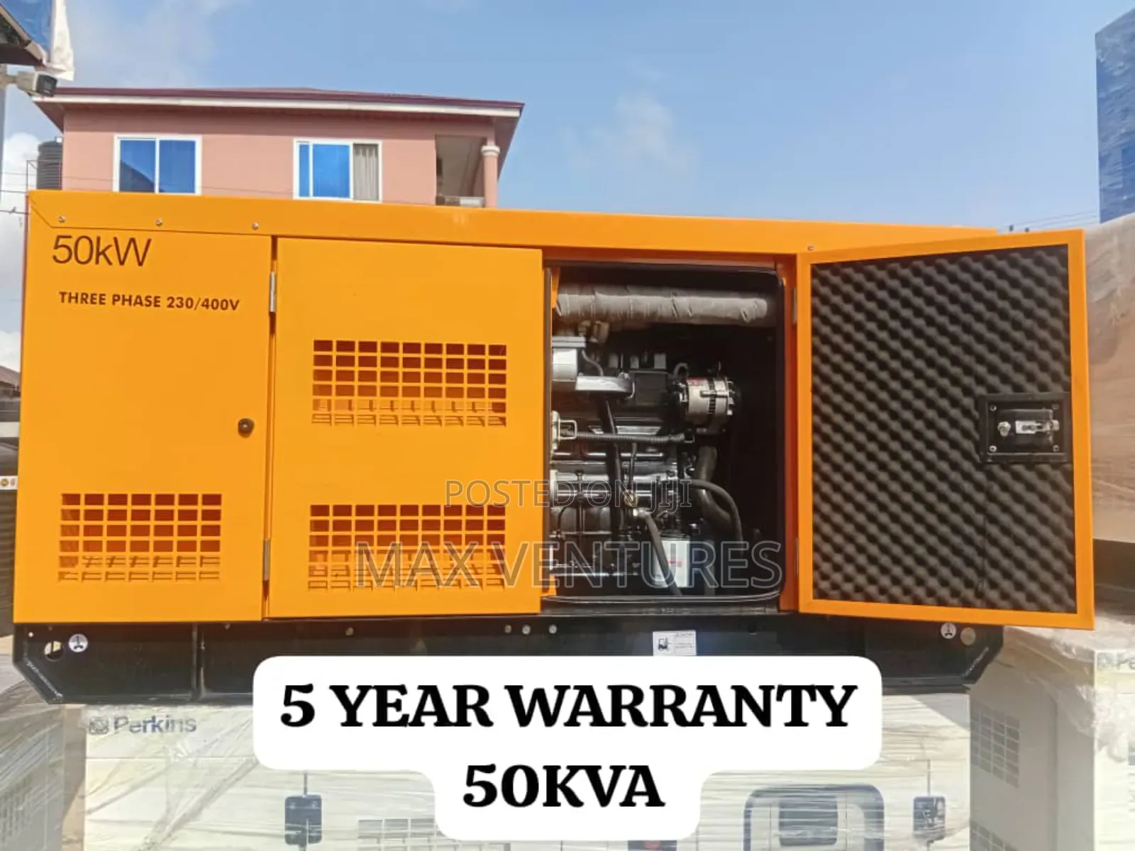Reliable and Uninterrupted Supply 50kva Perkins Diesel Gen
