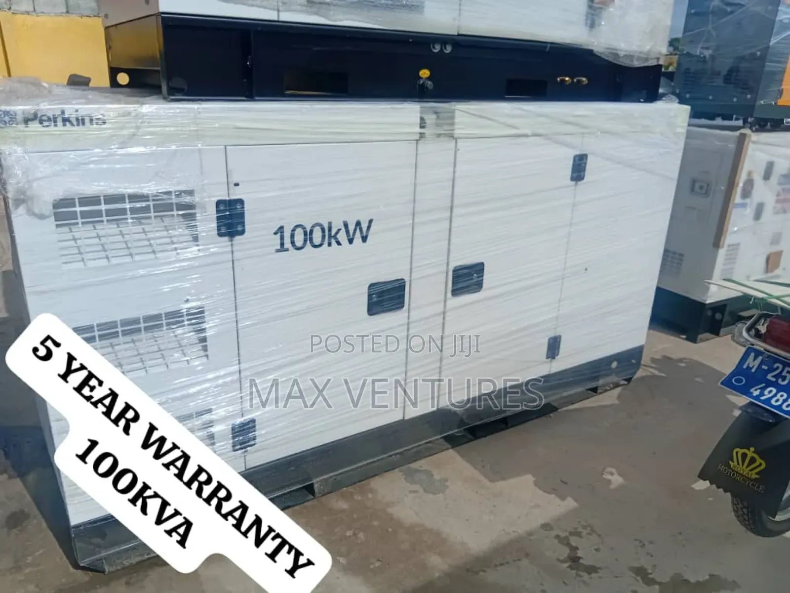 Fuel Efficient Perkins 100kva Diesel Gen Less Operating Cost