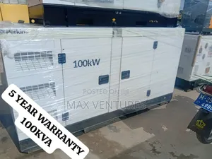 Fuel Efficient Perkins 100kva Diesel Gen Less Operating Cost