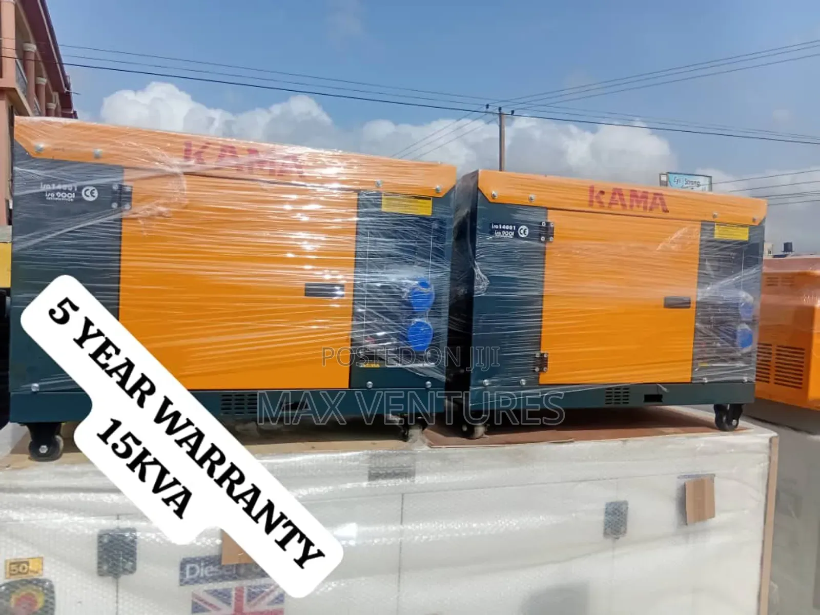 Fuel Efficient Perkins 15kva Diesel Gen Less Operating Cost