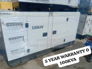 Easy Maintenance 100kva Diesel Generator 100kva Perkins
