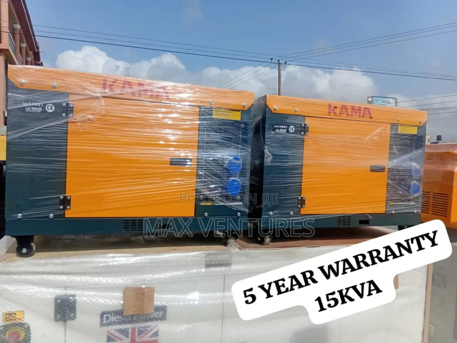 Easy Maintenance 15kva Diesel Generator 15kva Kama